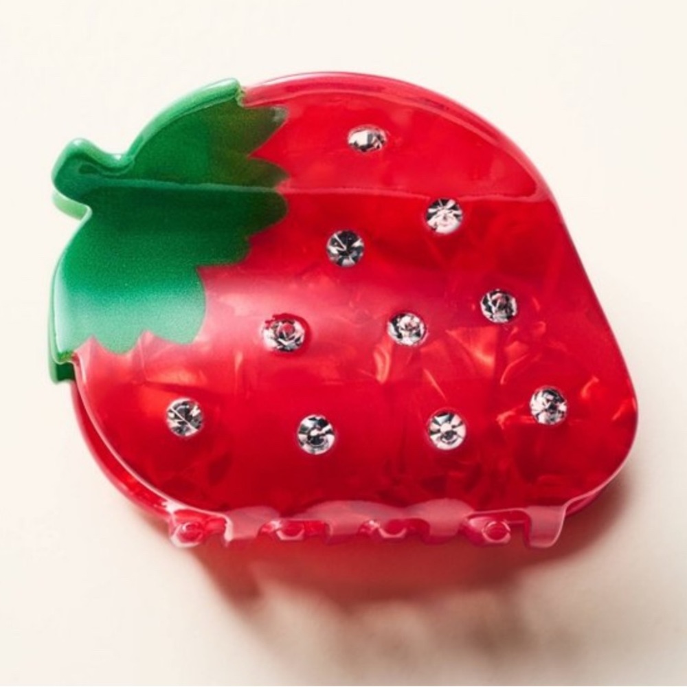 Kate Spade Strawberry Claw Clip